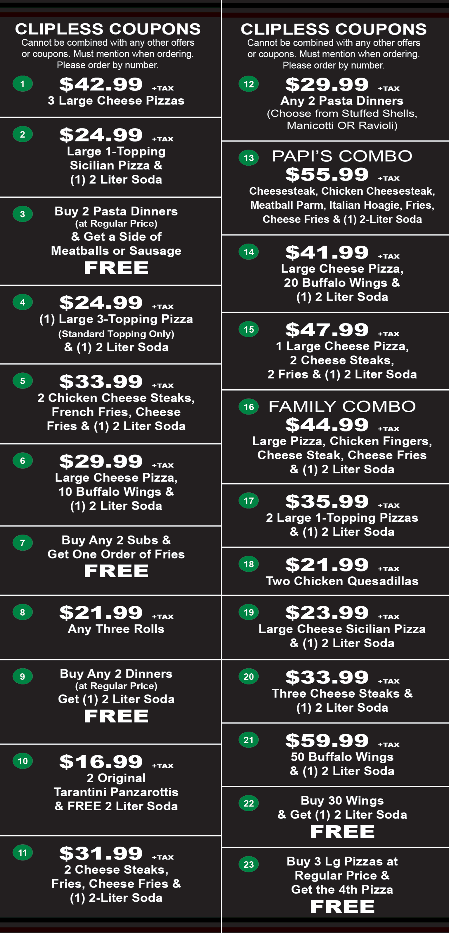 papis coupons